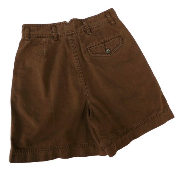 Vintage Shorts Ultra High Waist Pleated Wide Leg 2 - Picture 4 of 11